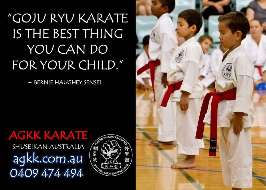 Goju Ryu Karate is the best thing you can do for your child